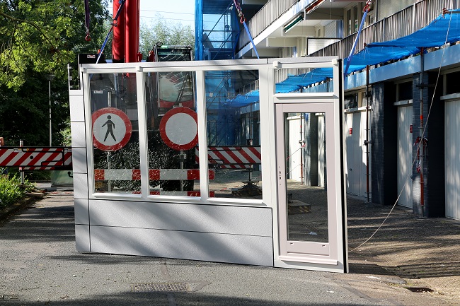 Prefab renovatieproject Heerlen - transport